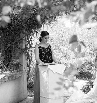 Galerie einer freien Rednerin, Trauung auf Mallorca, Fincahochzeit